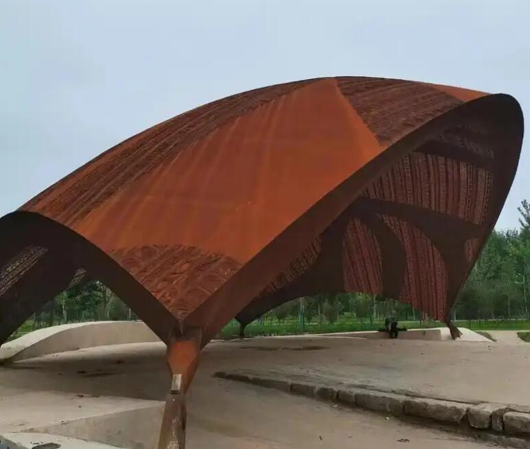 新疆耐候钢幕墙案例